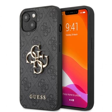 Guess iPhone 13 Cover Big Logo Grå