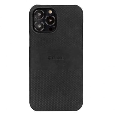 Krusell iPhone 13 Pro Cover Leather Cover Sort