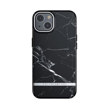 Richmond & Finch iPhone 13 Cover Black Marble