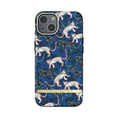 Richmond & Finch iPhone 13 Cover Blue Leopard