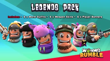 Worms Rumble - Legends Pack - PC Windows
