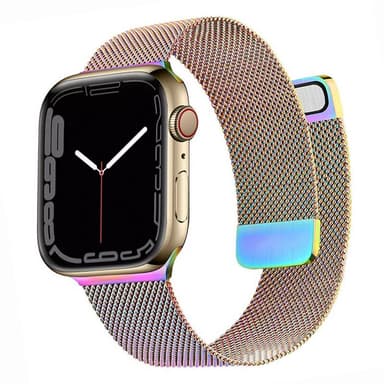 Milanese armbånd Apple Watch 7 (41mm) - Rainbow