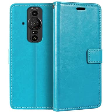 Wallet Cover 3-kort Sony Xperia Pro-I  - Lyseblå
