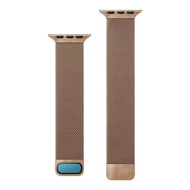 Milanese armbånd Apple Watch 7 (45mm) - Rose
