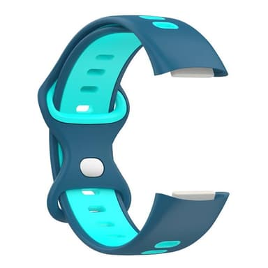 Twin Sport Armband Fitbit Charge 5 - Blå/turkis