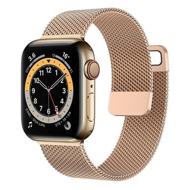 Milanese armbånd Apple Watch 7 (45mm) - Rose