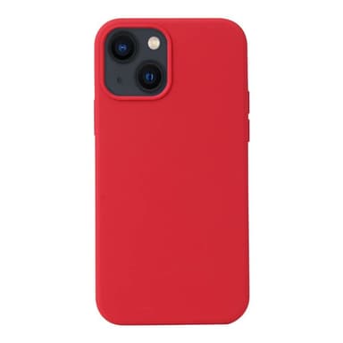 Liquid silikone cover Apple iPhone 13 - Rød