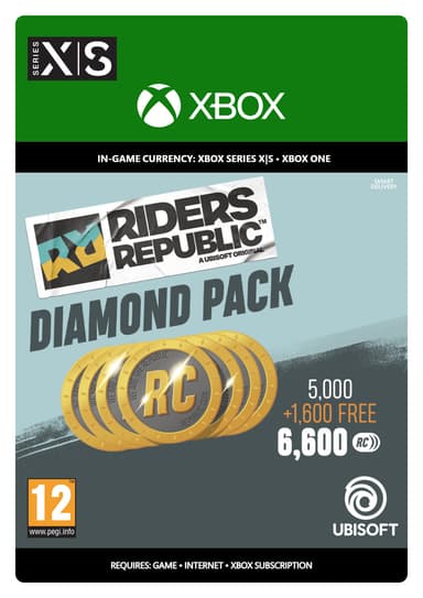 Riders Republic™ Coins Diamond Pack - 6,600 Credits - XBOX One,Xbox Se