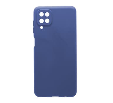 SKALO Samsung A12 Ultratynd TPU-skal - Blå