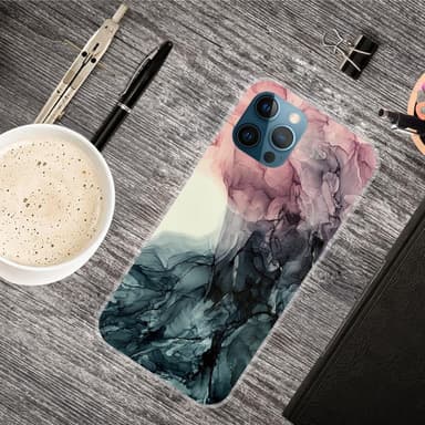 SKALO iPhone 13 Pro Max Marmor TPU-cover - #10