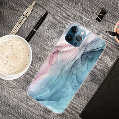 SKALO iPhone 13 Pro Max Marmor TPU-cover - #1