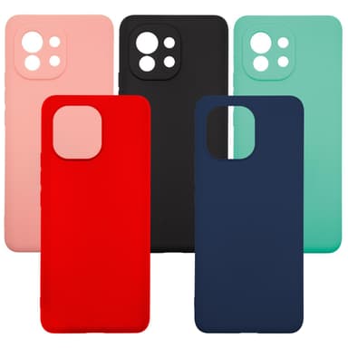 SKALO Xiaomi Mi 11 Lite Ultratynd TPU-skal - Blå