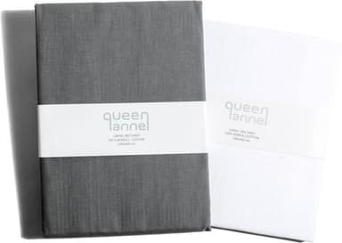 Queen Anne Lakan Vit 180X260