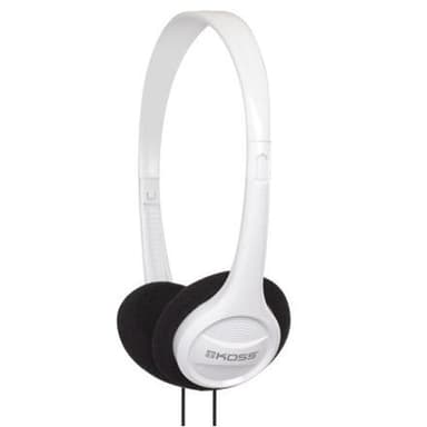 Koss hovedtelefoner KPH7w pandebånd/on-ear, 3,5 mm (1/8 tomme), hvid,