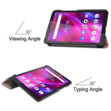 Lenovo Tab M7 (3rd Gen) Trifoldet etui cover - Rose Gold