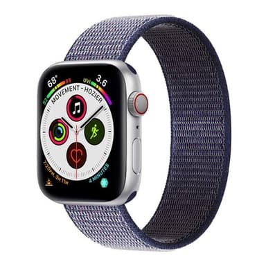 Apple Watch 6 (44mm) Nylon Armbånd - Midnight blue