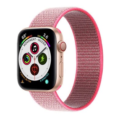 Nylon Armbånd Apple Watch 6 (40mm) - Hot Pink