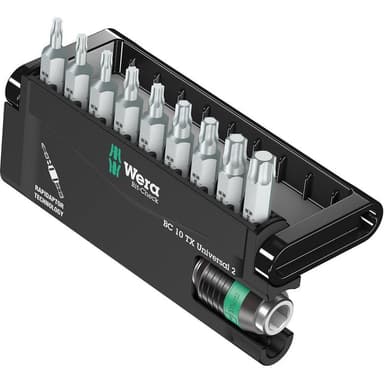 Wera 8667-9/Z TORX® 05057115001 Bitsæt 10 dele