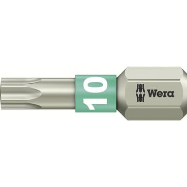 Wera 3867/1 TS TX 10 X 25 MM 05071032001 Torx-bit T 10