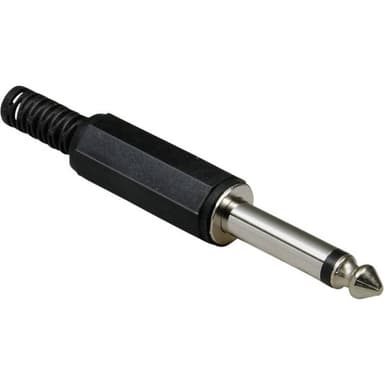 BKL Electronic 1107001 Jack-stik 6,35 mm Stik, lige