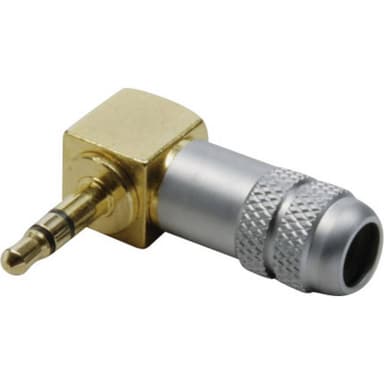 BKL Electronic 1103084 Jack-stik 3,5 mm Stik, vinklet
