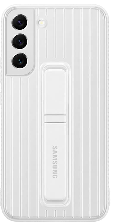 Samsung S22 Plus beskyttende standercover (hvid)
