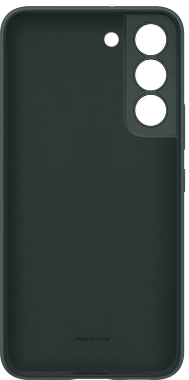 Samsung S22 silikonecover (grøn)