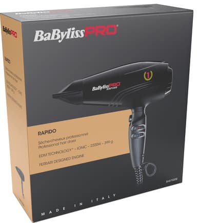 BaByliss PRO Rapido hårtørrer BAB7000IE