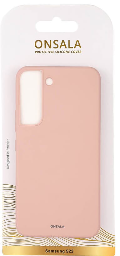 Onsala Silicone cover til Samsung Galaxy S22 (Pink)