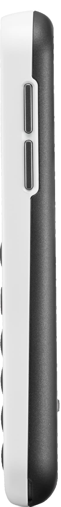 Doro 5861 mobiltelefon (hvid/sort)