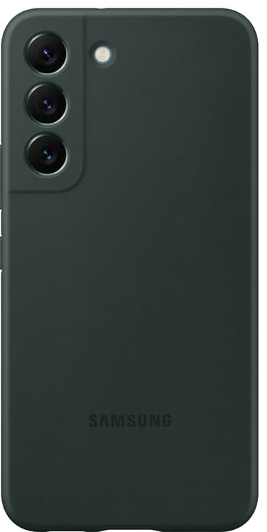 Samsung S22 silikonecover (grøn)