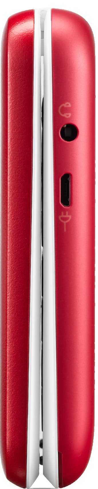 Doro 6881 mobiltelefon (rød/hvid)