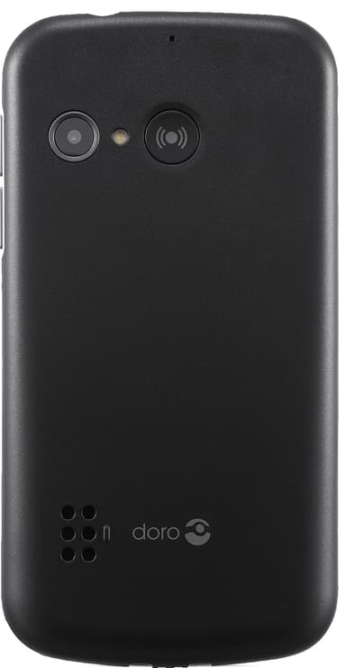 Doro 5861 mobiltelefon (hvid/sort)