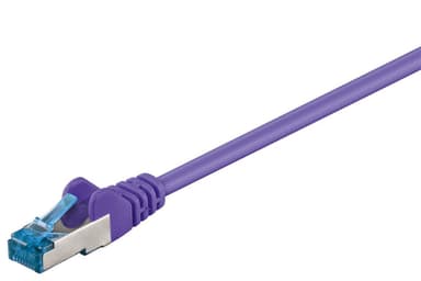 Netværkskabel CAT 6A, S/FTP (PiMF), Violet, 5 m