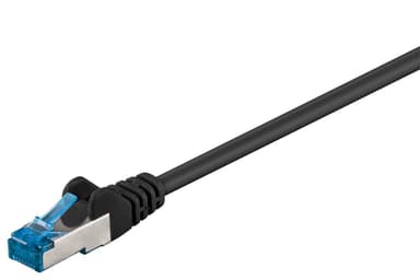 Netværkskabel CAT 6A, S/FTP (PiMF), sort, 30 m