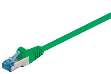 Netværkskabel CAT 6A, S/FTP (PiMF), Grøn, 2 m