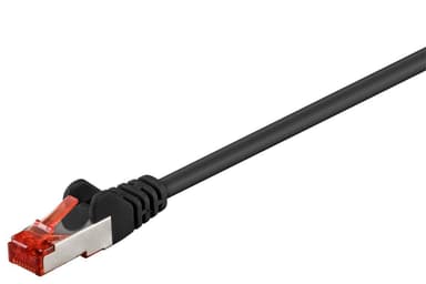 Goobay Netværkskabel CAT 6, S/FTP (PiMF), sort, 50 m