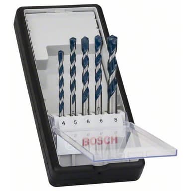 Bosch Accessories CYL-5 2608588165 Hårdmetal Beton-spiralbor-sæt 5 dele 4 mm, 5 mm, 6 mm, 6 m