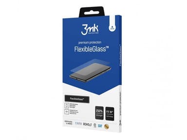 3MK FlexibleGlass Apple, til iPhone 12/12 Pro, hybridglas, gennemsigtig, klar skærmbeskytter