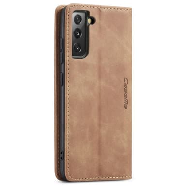 CASEME Retro Pung Taske til Samsung Galaxy S22 - Brun