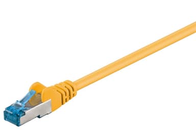 Goobay Netværkskabel CAT 6A, S/FTP (PiMF), gul, 10 m