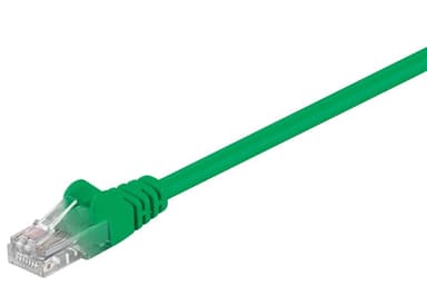 Goobay Netværkskabel CAT 5e, U/UTP, grøn, 2 m