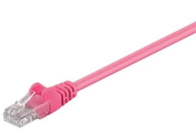 Goobay Netværkskabel CAT 5e, U/UTP, magenta, 20 m