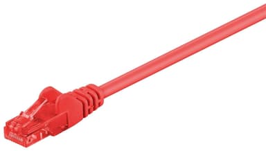 Goobay Netværkskabel CAT 6, U/UTP, rød