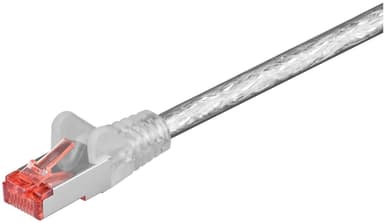 Goobay Netværkskabel CAT 6, S/FTP (PiMF), transparent, 0,25 m