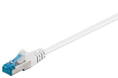 Goobay Netværkskabel CAT 6A, S/FTP (PiMF), hvid, 15 m