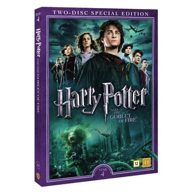 Harry Potter og Flammernes Pokal + dokumentar - DVD