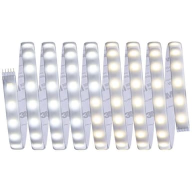 Paulmann MaxLED Tunable White 70624 LED-båndbasissæt med stik 24 V 3 m Varmhvid, Neutralhvid, Dagslys
