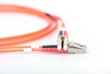 Digitus Patch Cord FO, duplex, LC til LC MM OM2 50/125 µ, 1 m