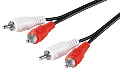 Goobay Stereotilslutningskabel 2x RCA